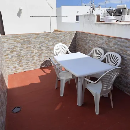 Casa Con Terraza Y Buena Vista Familias Y Parejas Conil De La Frontera